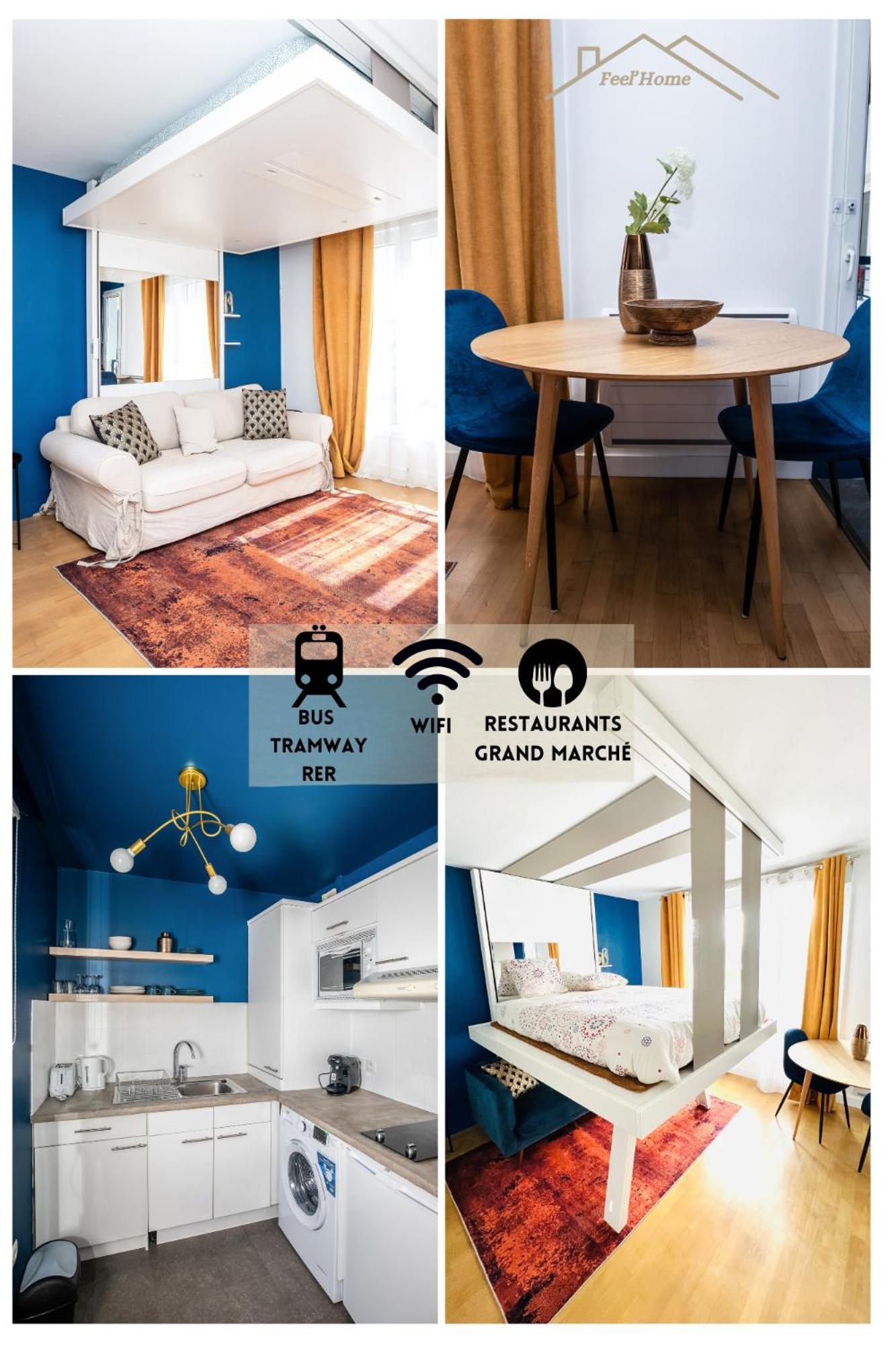 Experience Olympique Proche Paris Apartamento Le Plessis-Robinson Exterior foto